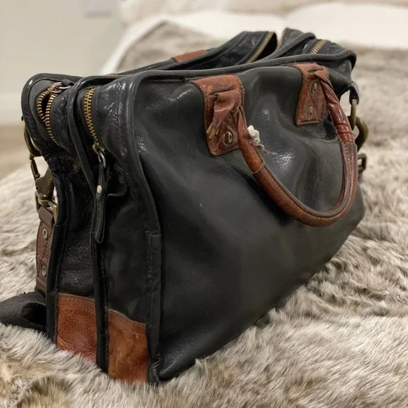 Will Leather Goods Hank Satchel Crossbody USED - Picture 3 of 9